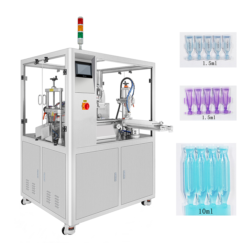 Máquina automática de llenado y sellado de tubos monodosis en tiras VK-TFS-005U