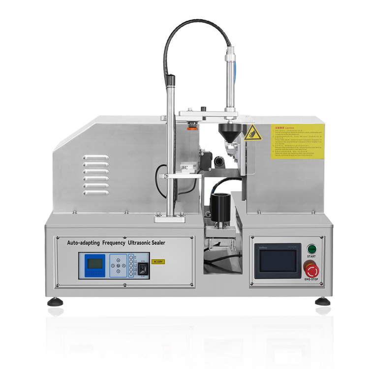 Máquina semiautomática de sellado ultrasónico de tubos de plástico VK-TS-007